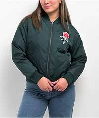 Empyre Laila Ponderosa Green Bomber Jacket