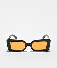 Empyre Lana Black Oversized Square Sunglasses