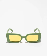 Empyre Lana Green & Yellow Sunglasses