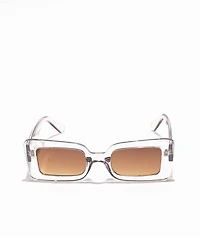 Empyre Lana Silver Rectangle Sunglasses