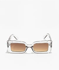 Empyre Lana Silver Rectangle Sunglasses