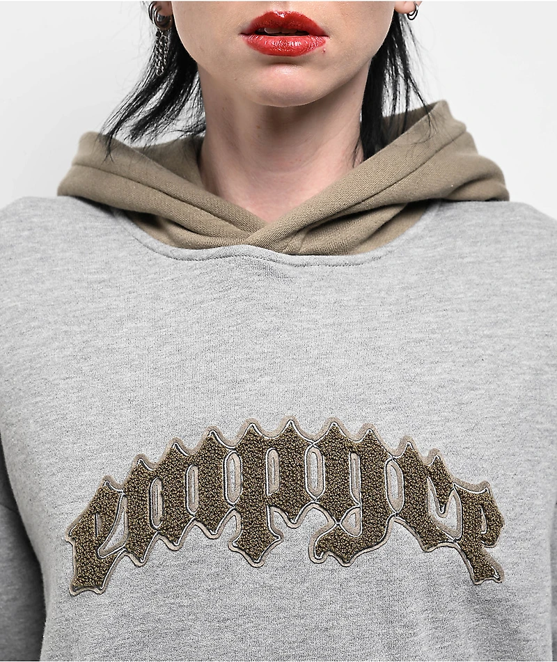 Empyre Lane Patch Grey Hoodie