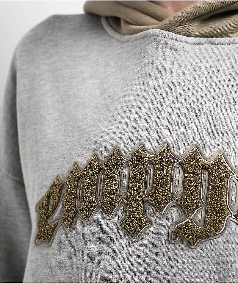 Empyre Lane Patch Grey Hoodie