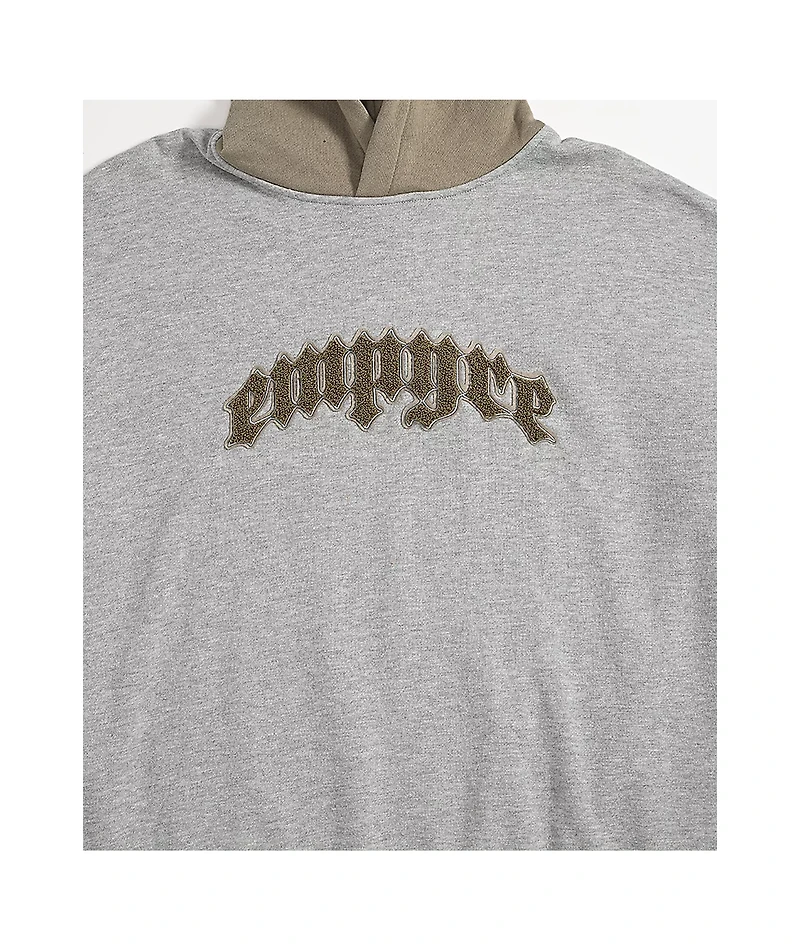 Empyre Lane Patch Grey Hoodie