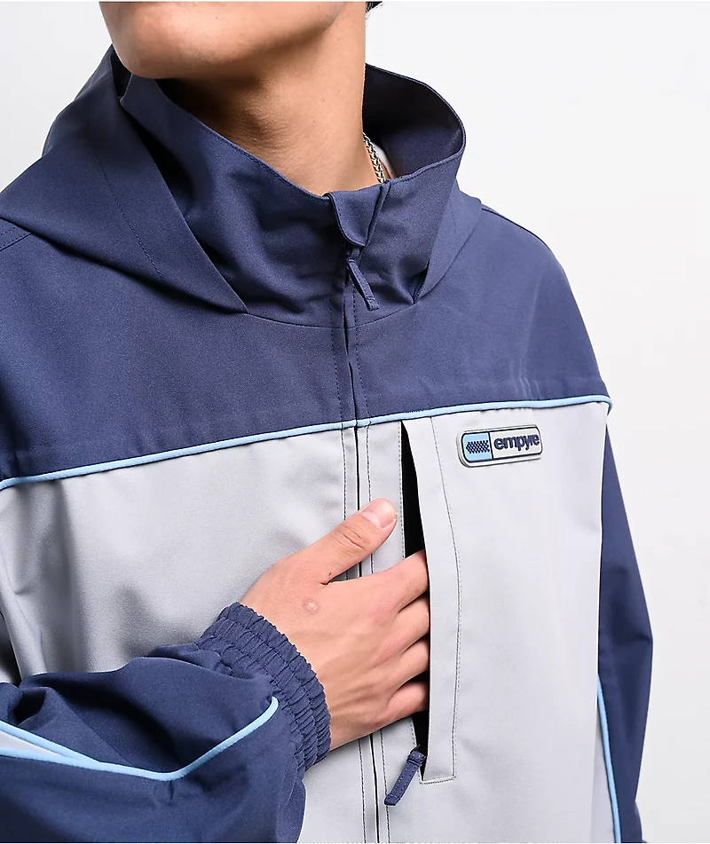 Empyre Langley Blue & Grey 10K Snowboard Jacket