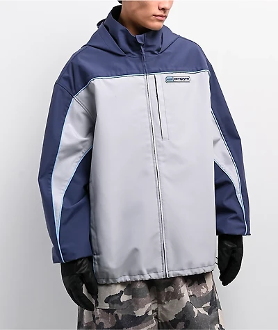 Empyre Langley Blue & Grey 10K Snowboard Jacket