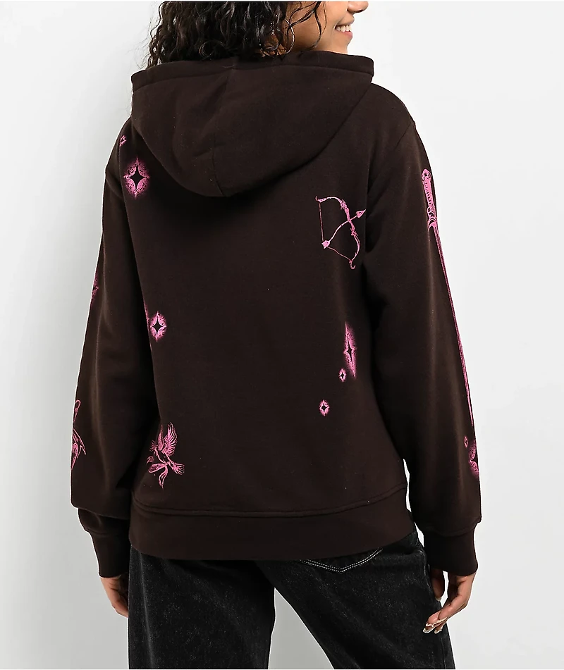 Empyre Laroso Ribbon Brown Hoodie