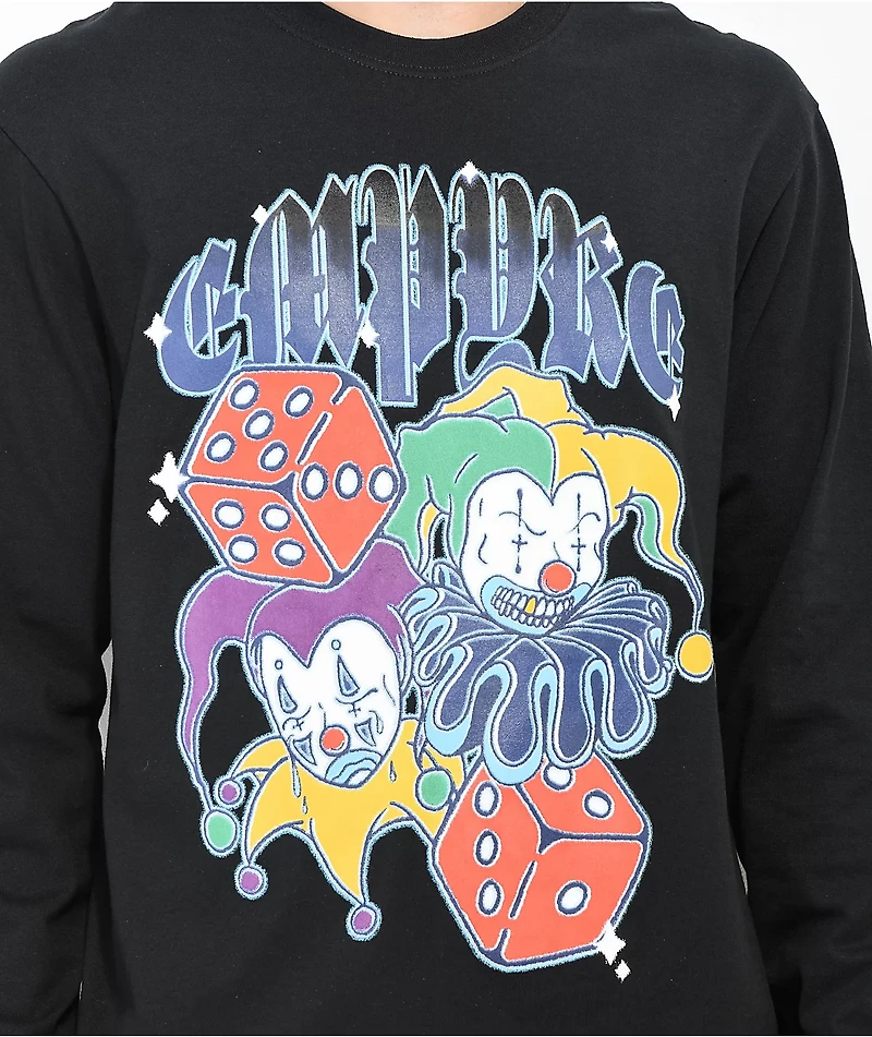 Empyre Laugh Now Cry Later Black Long Sleeve T-Shirt