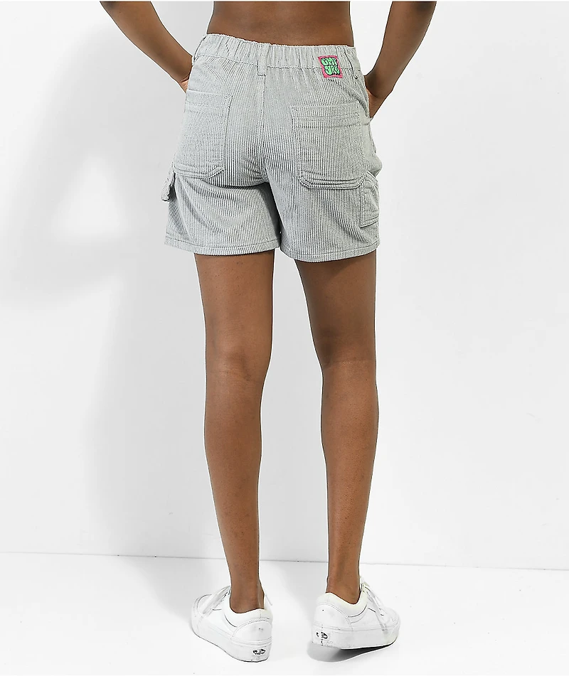 Empyre Laurel Carp Grey Corduroy Skate Shorts