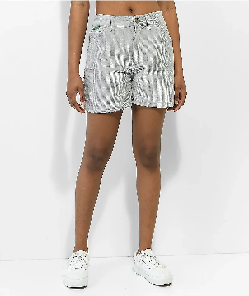 Empyre Laurel Carp Grey Corduroy Skate Shorts