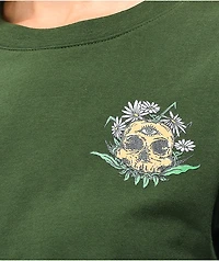 Empyre Laynie Skeleton Red Rose Green T-Shirt