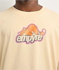 Empyre Lazy Cat Beige T-Shirt