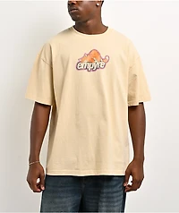 Empyre Lazy Cat Beige T-Shirt