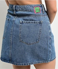 Empyre Leah Billie Wash Blue Denim Skirt
