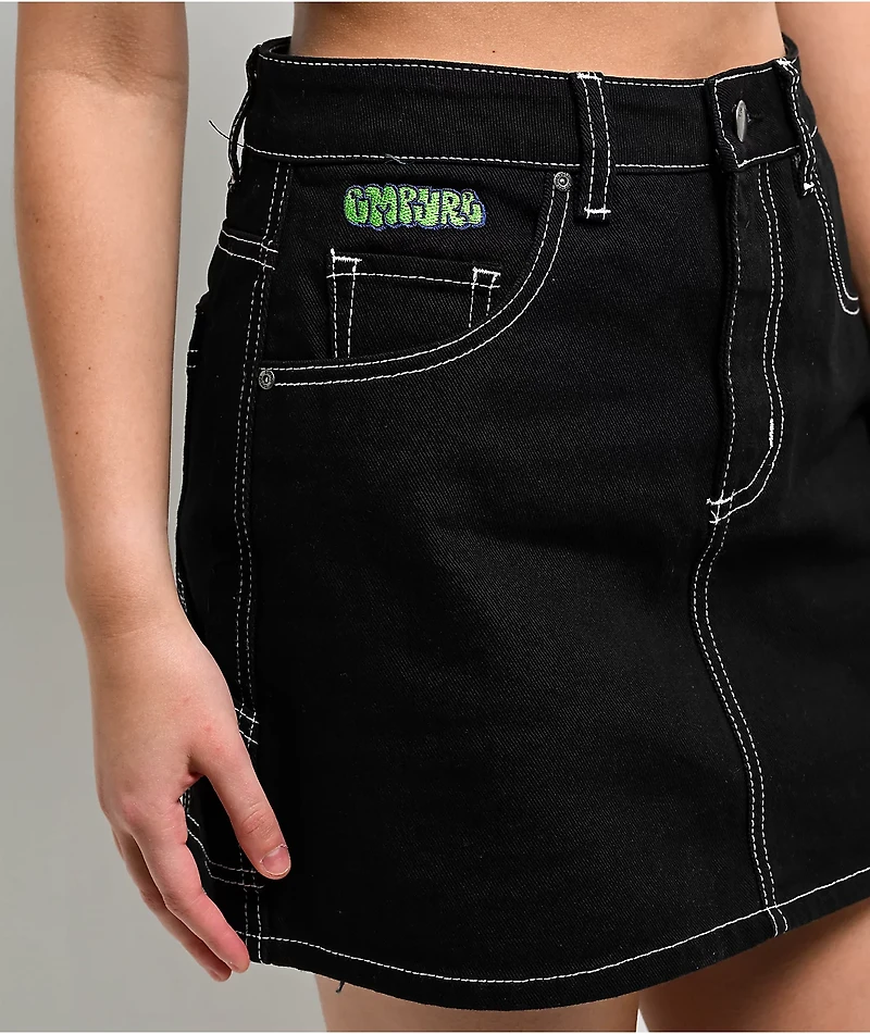 Empyre Leah Black Carpenter Skirt