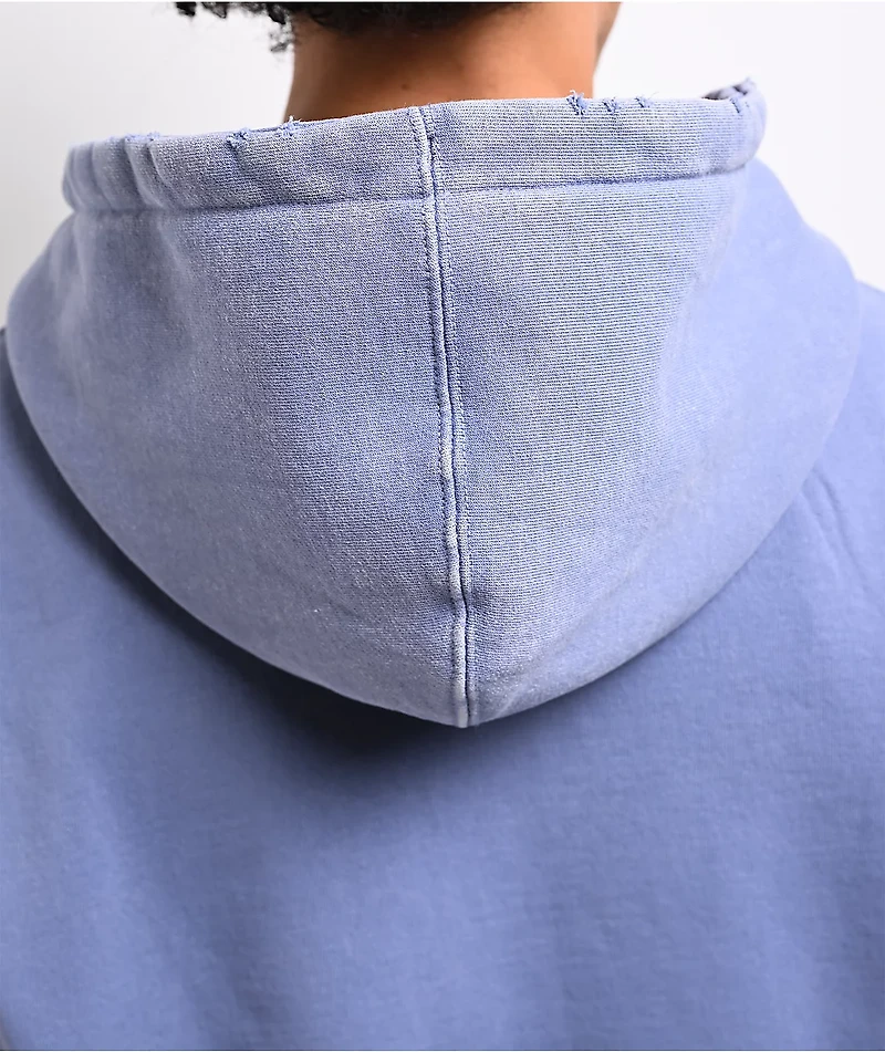 Empyre Leg Cramp Blue Zip Hoodie