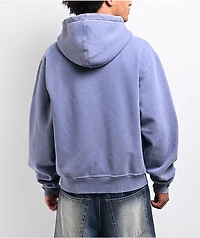 Empyre Leg Cramp Blue Zip Hoodie