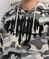 Empyre Leg Cramp Camo Zip Hoodie