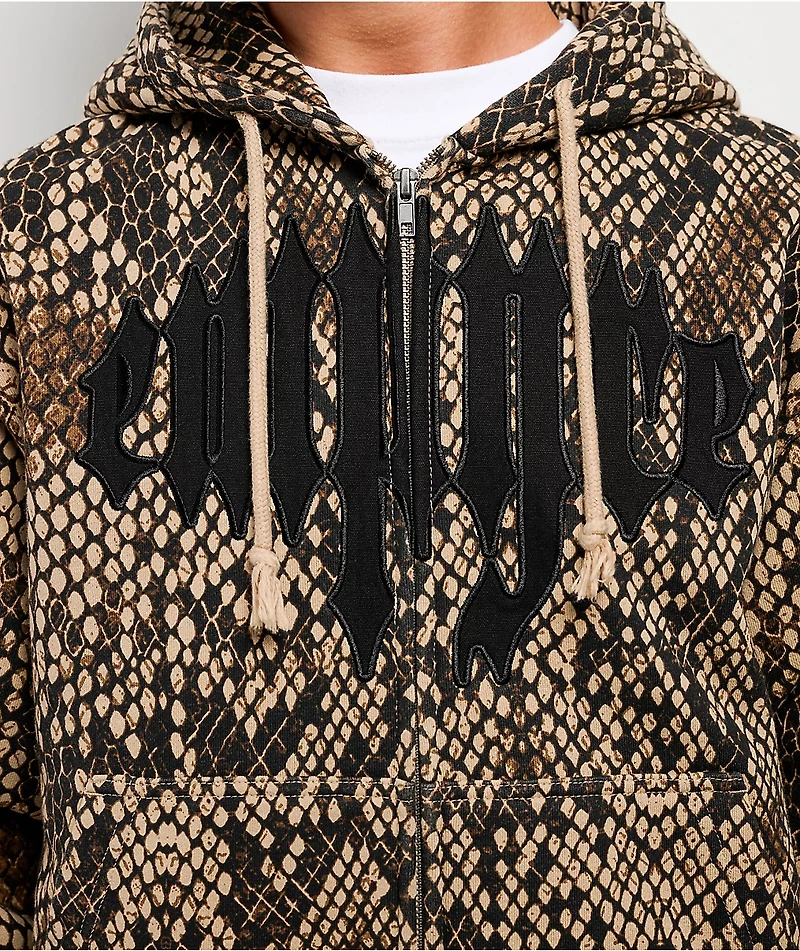 Empyre Leg Cramp Snake Zip Hoodie