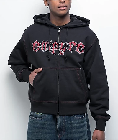 Empyre Liar Black Zip Hoodie
