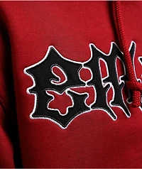 Empyre Liar Dark Red Zip Hoodie