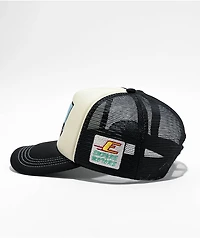 Empyre Lifted Black & Cream Trucker Hat