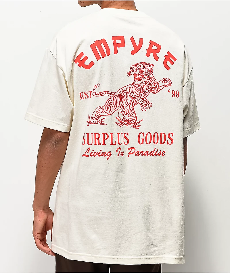 Empyre Living Paradize Cream T-Shirt