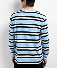 Empyre Logan Stripe Blue Long Sleeve T-Shirt