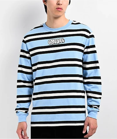 Empyre Logan Stripe Blue Long Sleeve T-Shirt