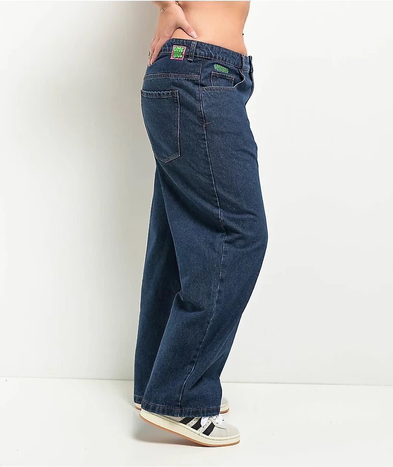 Empyre Loiter Blue Straight Leg Jeans