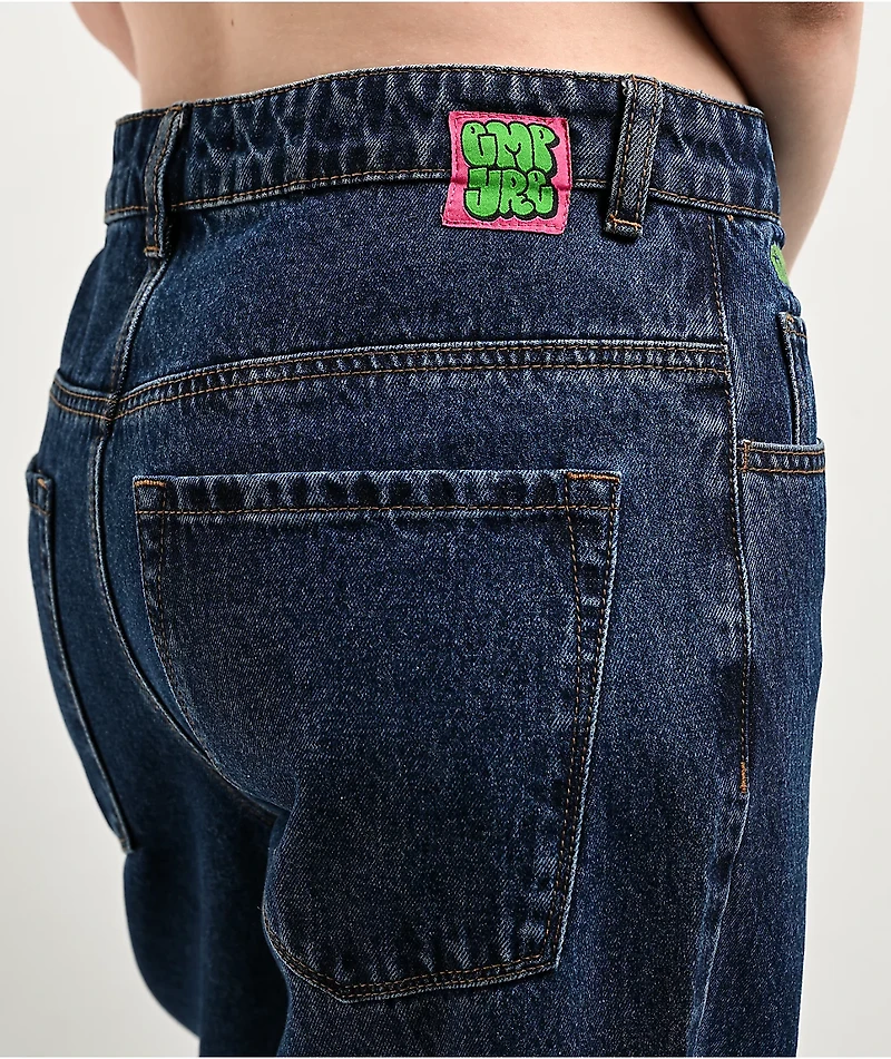 Empyre Loiter Blue Straight Leg Jeans