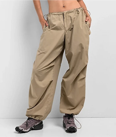Empyre Lola Tan Parachute Pants