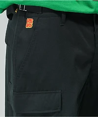 Empyre Loose Fit Black Cargo Skate Pants