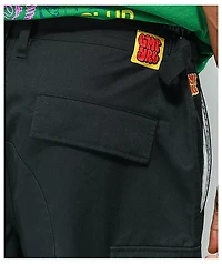 Empyre Loose Fit Black Cargo Skate Pants