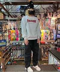 Empyre Loose Fit Black Cargo Skate Pants