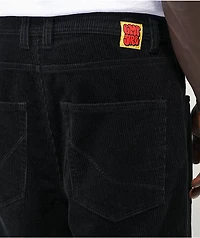 Empyre Loose Fit Black Corduroy Skate Pants