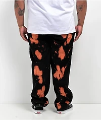 Empyre Loose Fit Bleached Black Corduroy Skate Pants