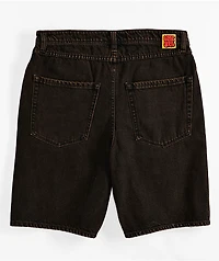 Empyre Loose Fit Brown Denim Skate Shorts