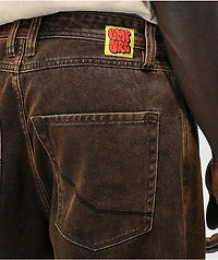 Empyre Loose Fit Brown Wash Denim Skate Jeans