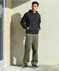 Empyre Loose Fit Grape Leaf Denim Skate Jeans