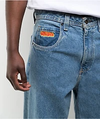 Empyre Loose Fit Medium Wash Skate Jeans