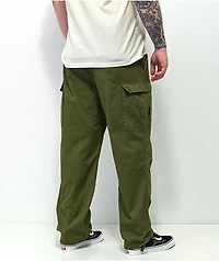 Empyre Loose Fit Olive Cargo Skate Pants