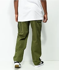 Empyre Loose Fit Olive Cargo Skate Pants