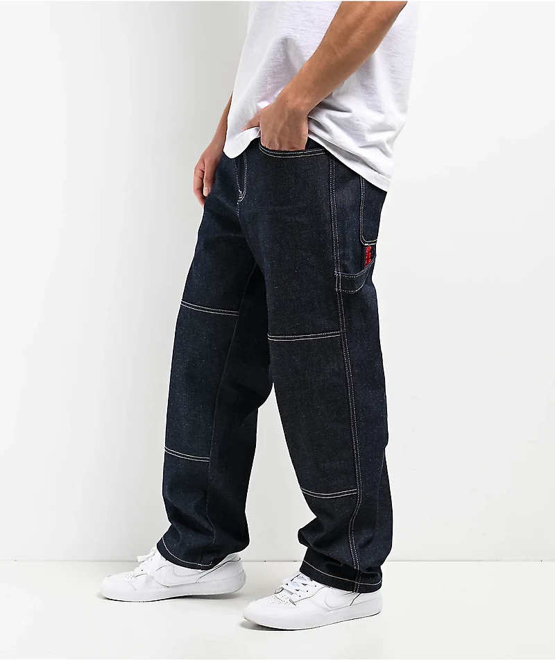 Empyre Loose Fit Painter Dark Blue Skate Jeans