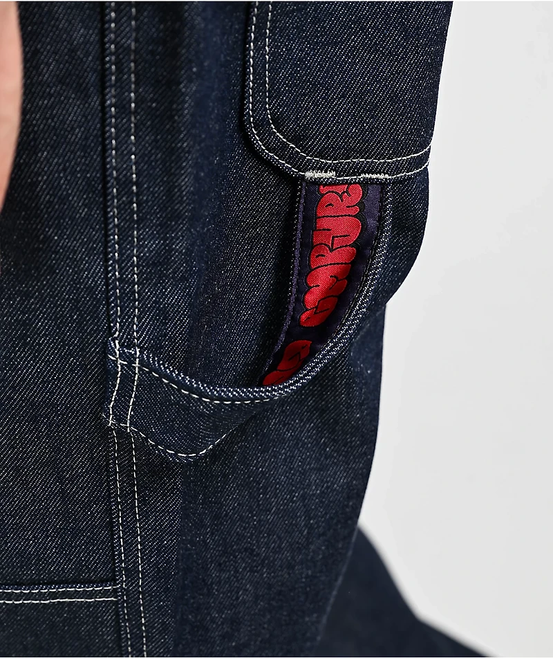 Empyre Loose Fit Painter Dark Blue Skate Jeans