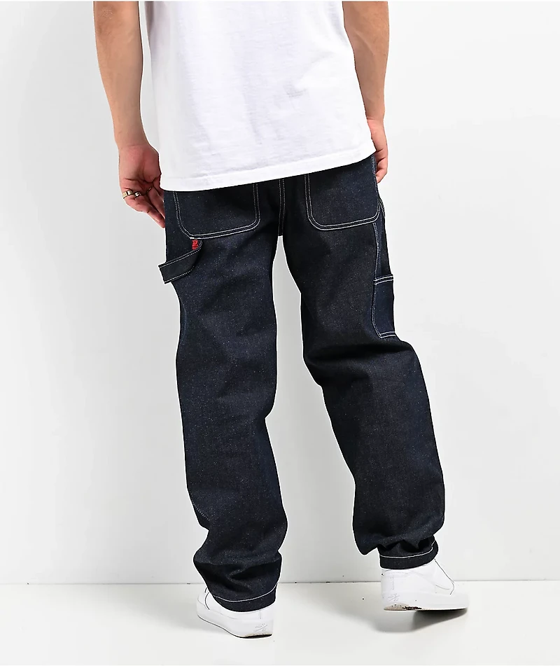Empyre Loose Fit Painter Dark Blue Skate Jeans