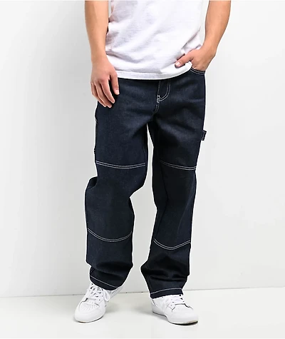 Empyre Loose Fit Painter Dark Blue Skate Jeans