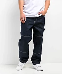 Empyre Loose Fit Painter Dark Blue Skate Jeans