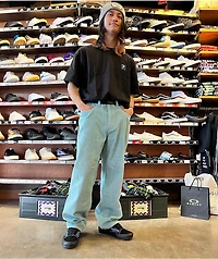 Empyre Loose Fit SK8 Corduroy Light Blue Skate Pants
