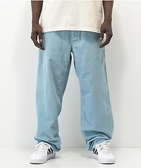 Empyre Loose Fit SK8 Corduroy Light Blue Skate Pants